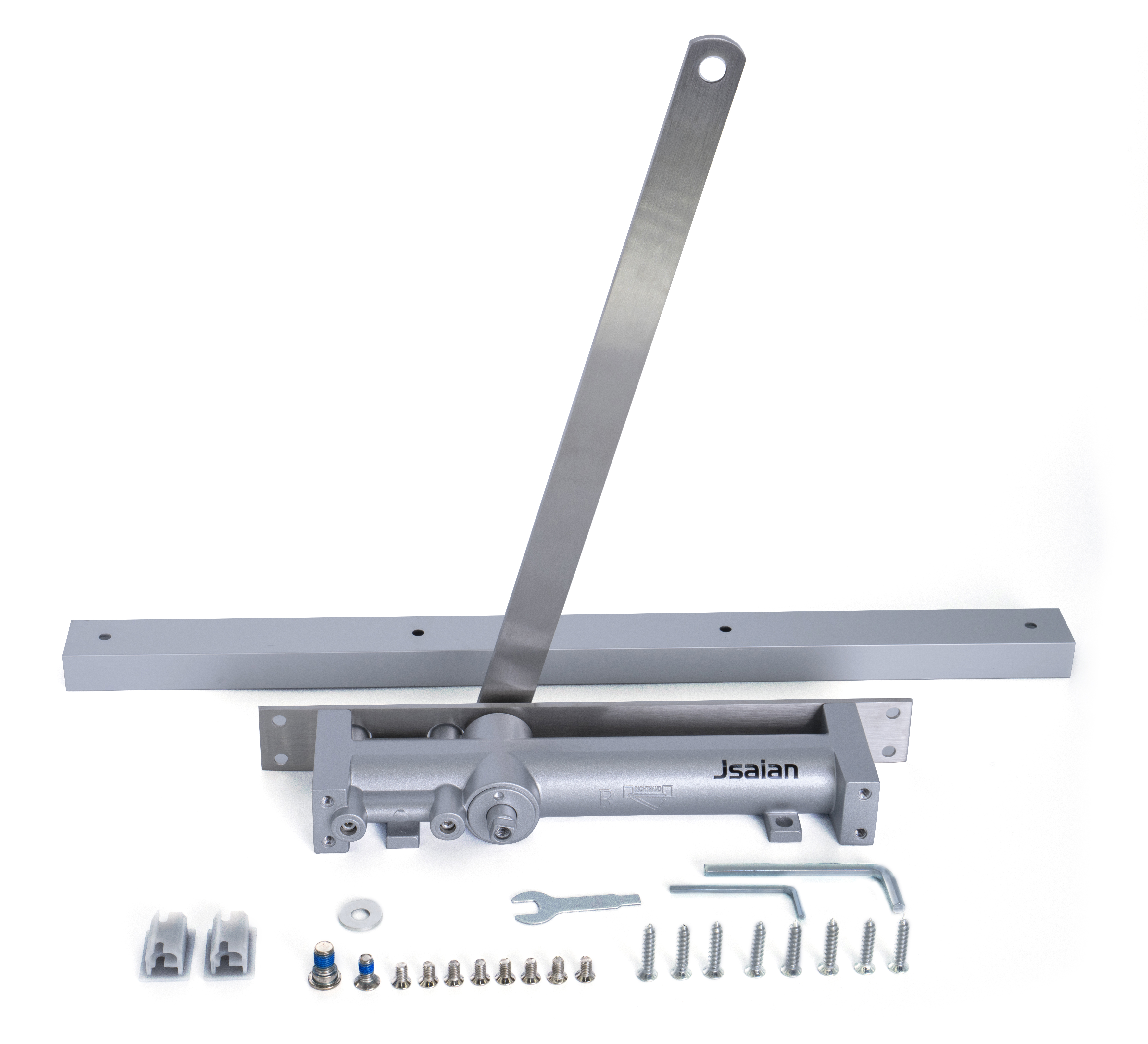 85Kg Floor Spring Fireproof Door Automatic Fire Rated Hydraulic Door ...