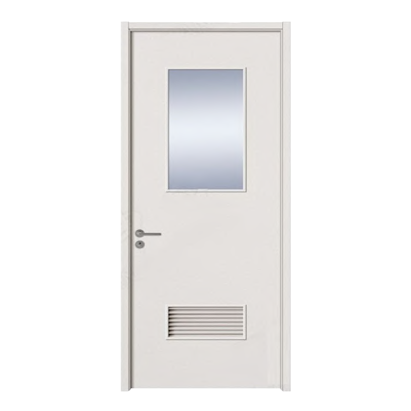 traditional style white colour solid wooden door Waterproof WPC