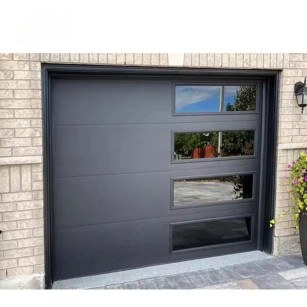 Electric Sectional Stainless Steel Garage Door | Modern Automatic  Residential Garage Door, image size:1000x1000