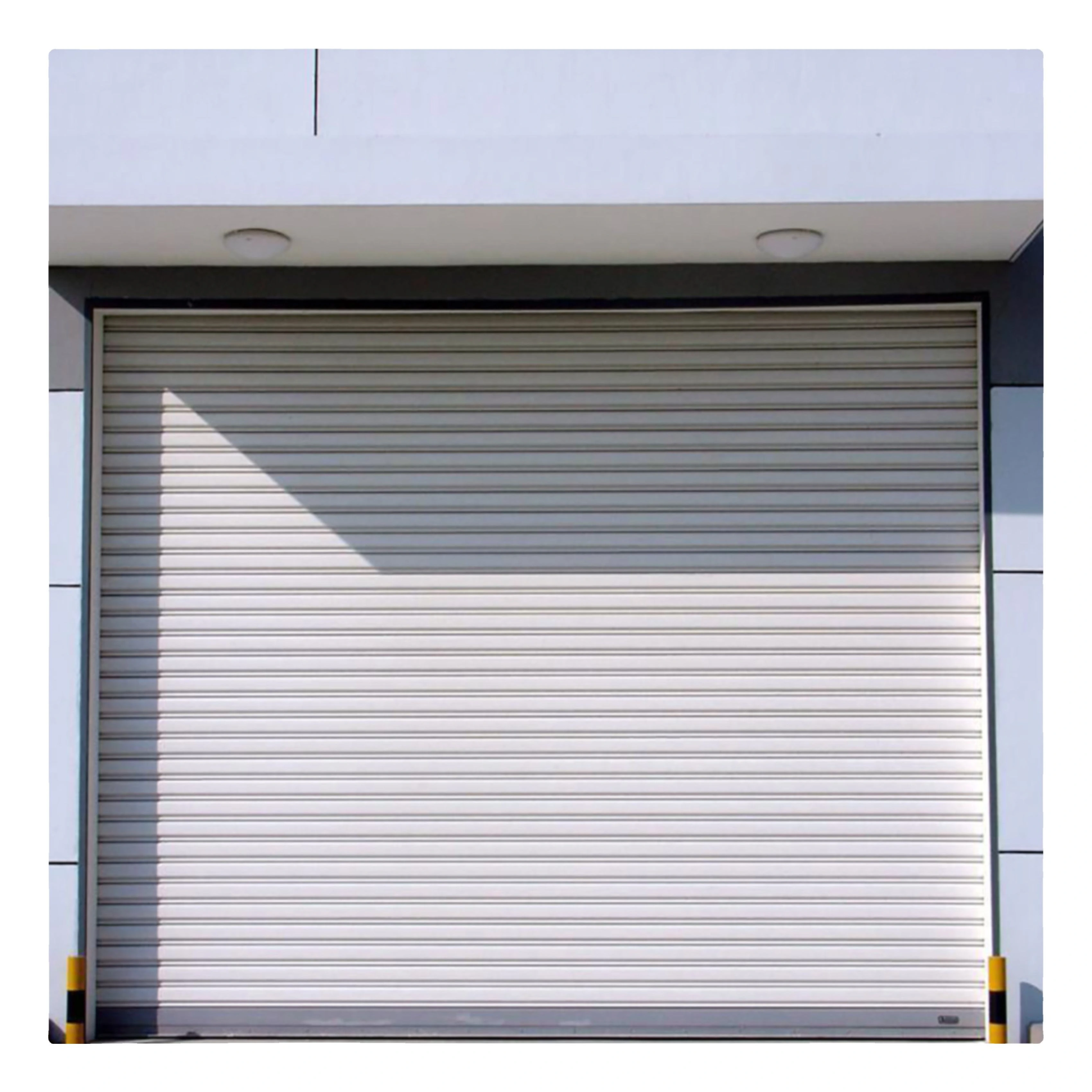 Steel Electrical Automatic Garage Doors Hurricane Outdoor Galvanized Steel  Roller Shutter Door Galvanized Steel Rollup Door, image size:3400x3400
