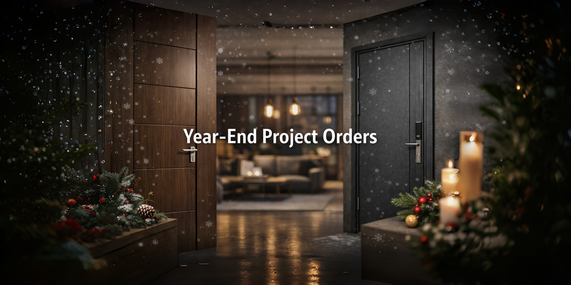 Счастливого Рождества от Zonle Doors!