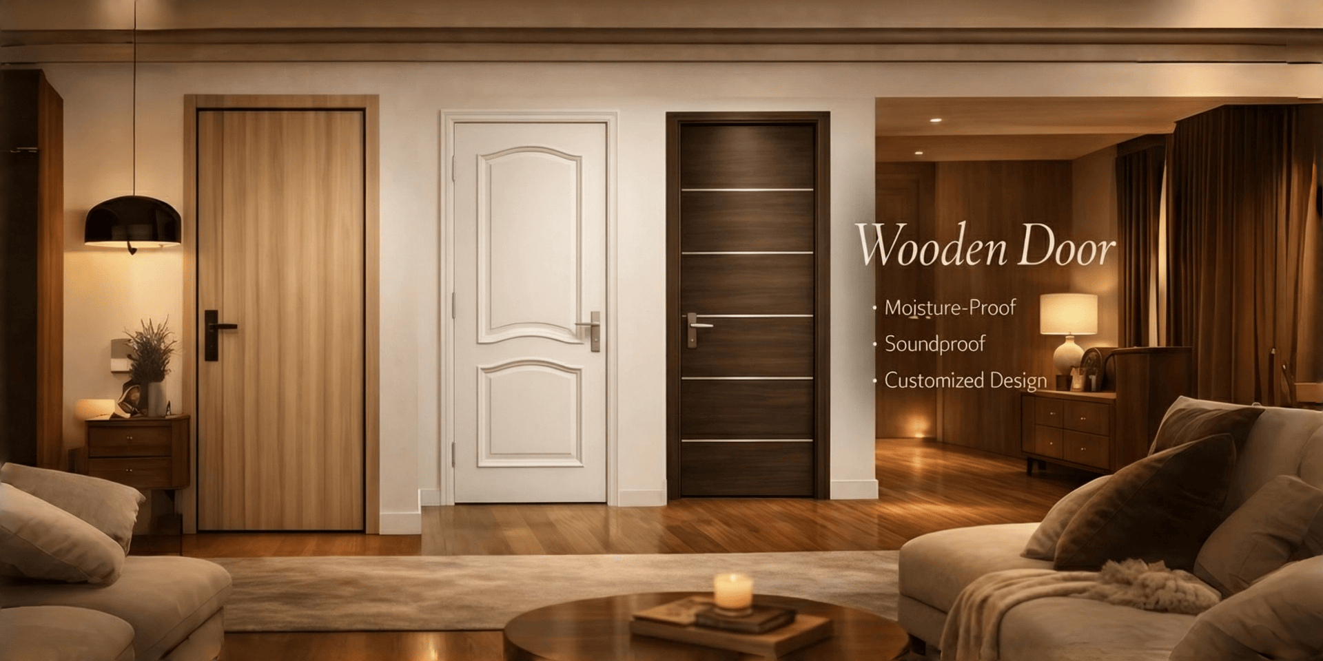  wooden door manufacturer in China