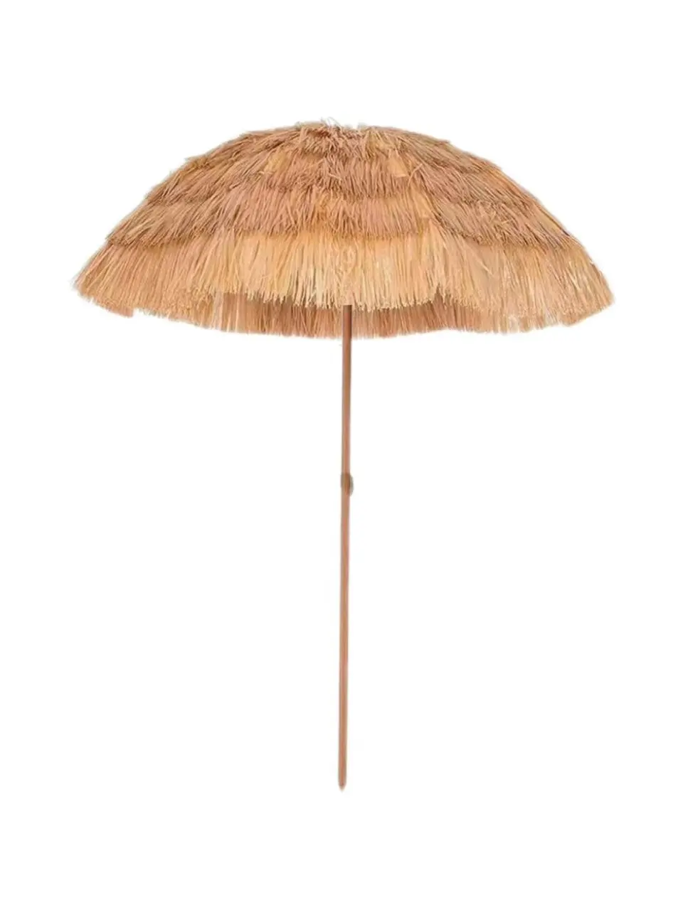 Portable Straw Umbrella UV Block 99% for Beach 1