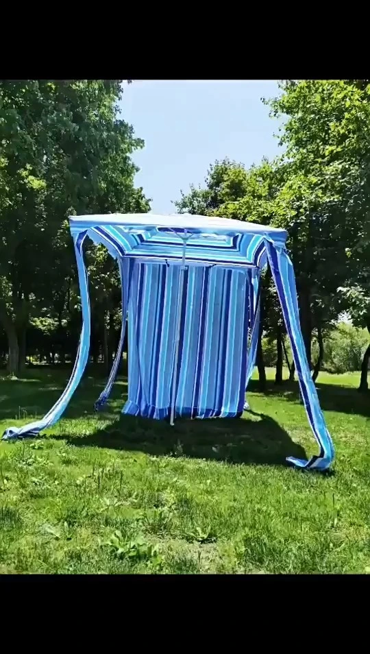 UPF50+ Beach Cabana with Attachable Wall & Stakes 1