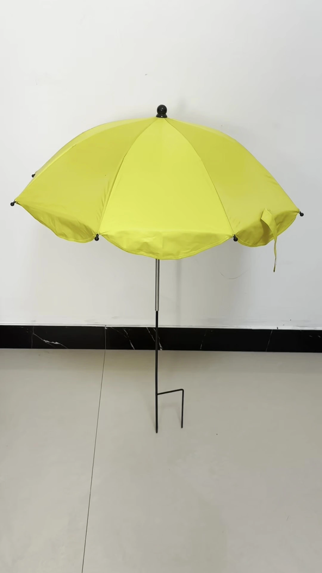 Plant Potted Parasol with Ground Plug Holder 1