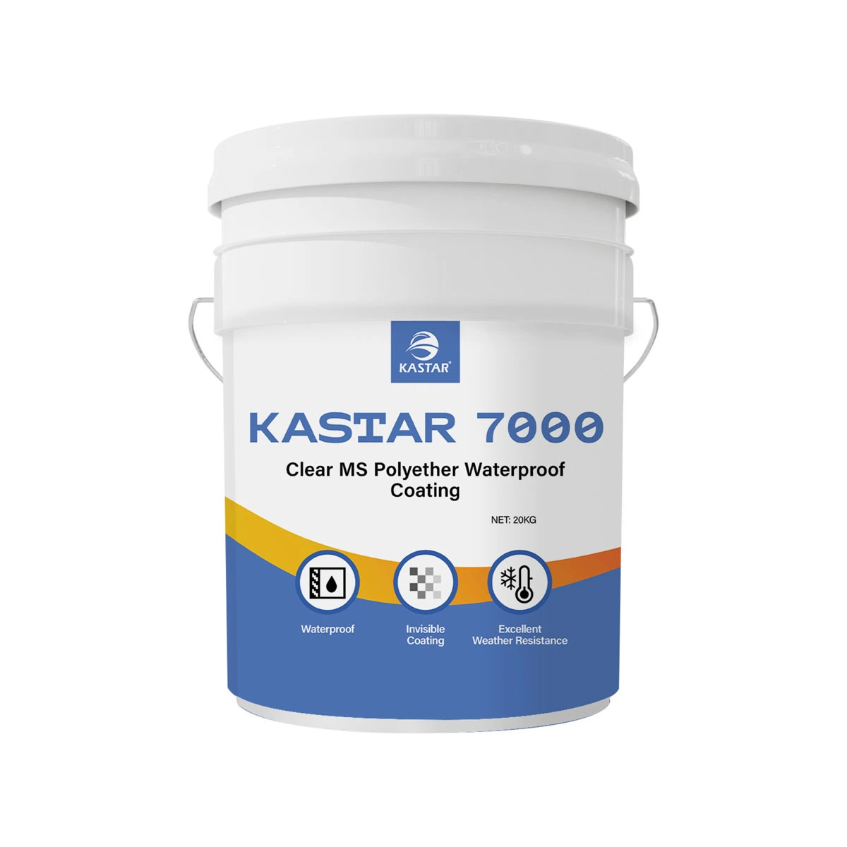 KASTAR7000 CLEAR MS POLESTER IMPRESSO COMPRIMENTO-CURO DE umidade, ecologicamente correto, para banheiro/cozinha/varanda (baixa viscosidade, secagem rápida) 1