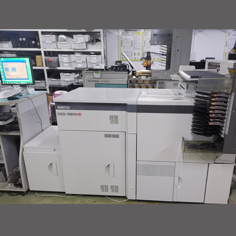 Noritsu QSS 3801HD Digital Minilab, 640DPI 12Bit No-AOM Laser Silver Halide Photo Printer With ICC Color Management 6