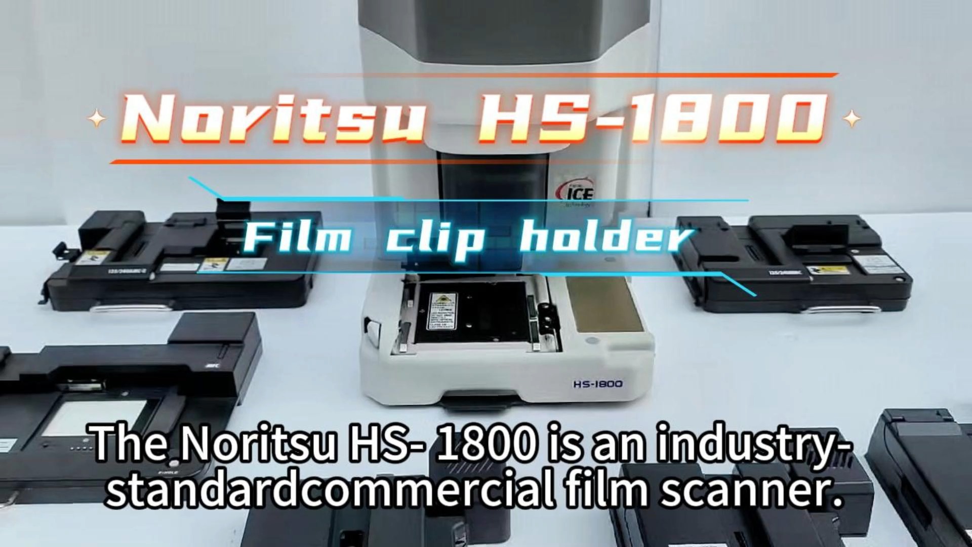 Noritsu HS-1800 Filmscanner mit 135er- und 120er-Kassetten, EZ-Controller und Digital ICE für Fotolabore (Minilab) 1