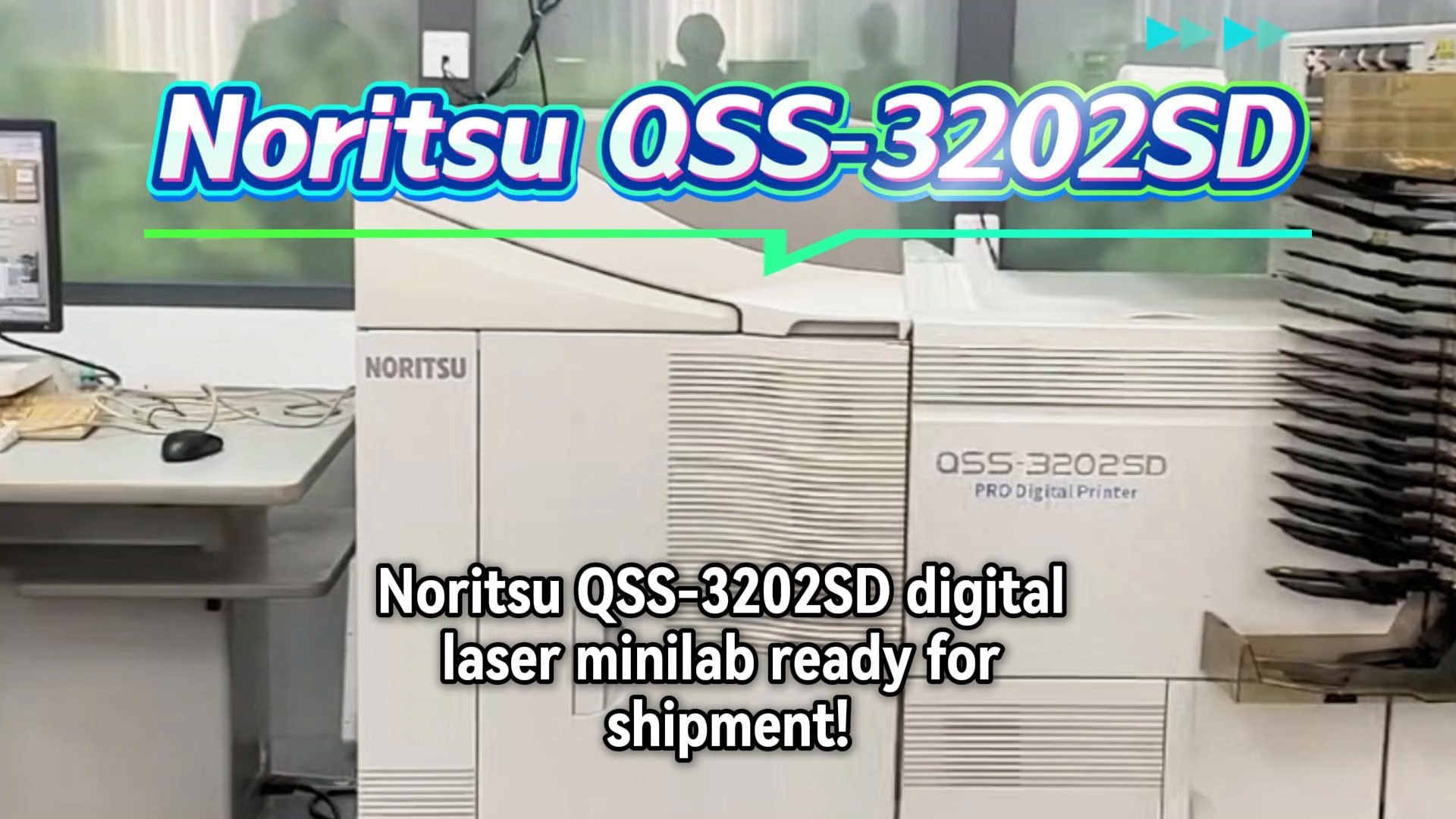 Noritsu QSS3202SD Professional Digital Laser Minilab, Silver Halide Photo Printing Machine for Photo Lab 1