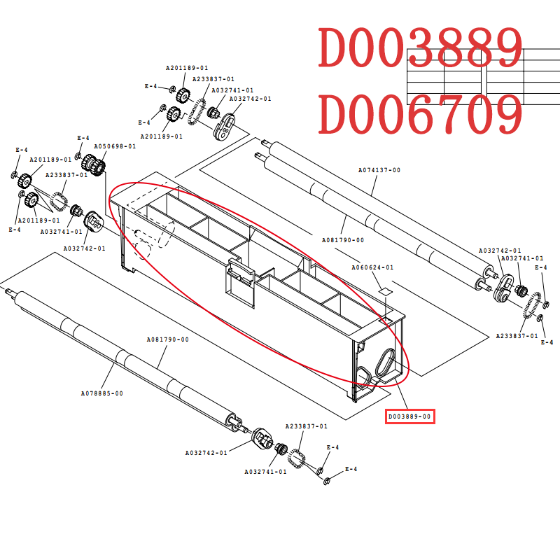 New D003889 D006709 Cross Over Rack P2-P6 Turn Rack Unit for Noritsu QSS29 QSS32 QSS37 Minilab 5