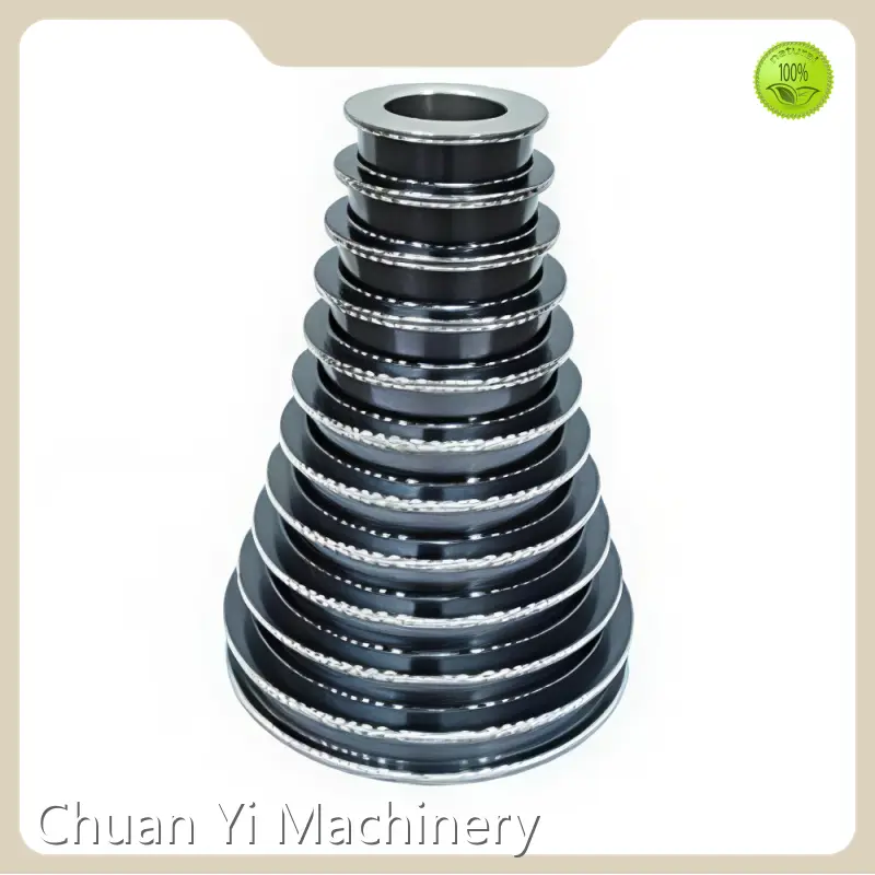 Chromium Oxide Coating Cone Pulley Custom Pulley Manufacturer 1