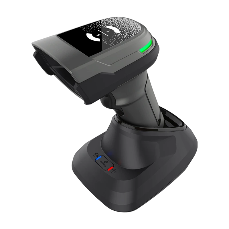 Lecteur de codes-barres 2D portable TCANG avec base de chargement par contact 1