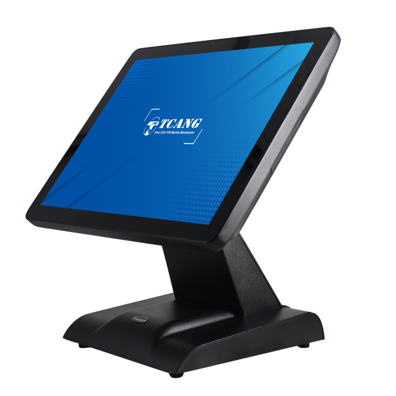 Pos Peripherals TCANG Desktop POS Hardware 15 Inch Touch Point of Sale Terminal Unit