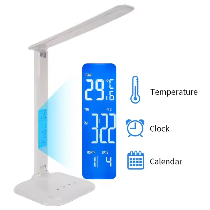 7W Touch LED Desk Lamp with Color Temp Change 3 Modes 5-Level Dimming for Office 1