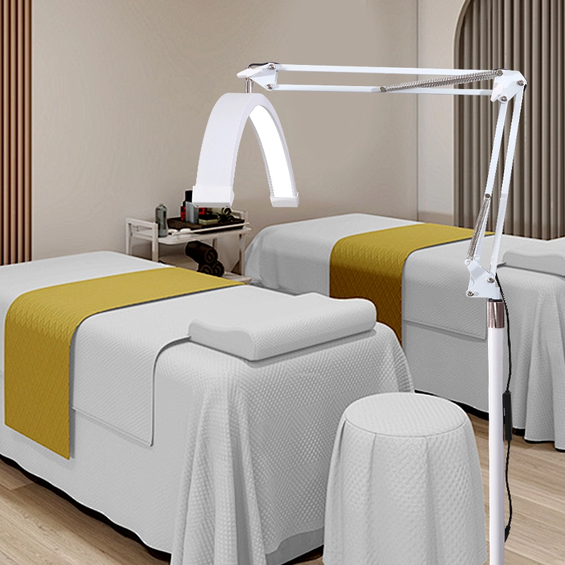 Lampada da terra a LED a forma di U per la protezione degli occhi, per l&#39;uso in saloni di bellezza per tatuaggi e unghie 1