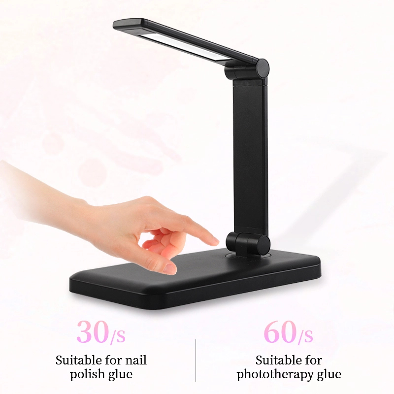 LED Open Style Nail Therapy Lamp Foldable Rotatable for Portable Quick-drying Nail Extension 1