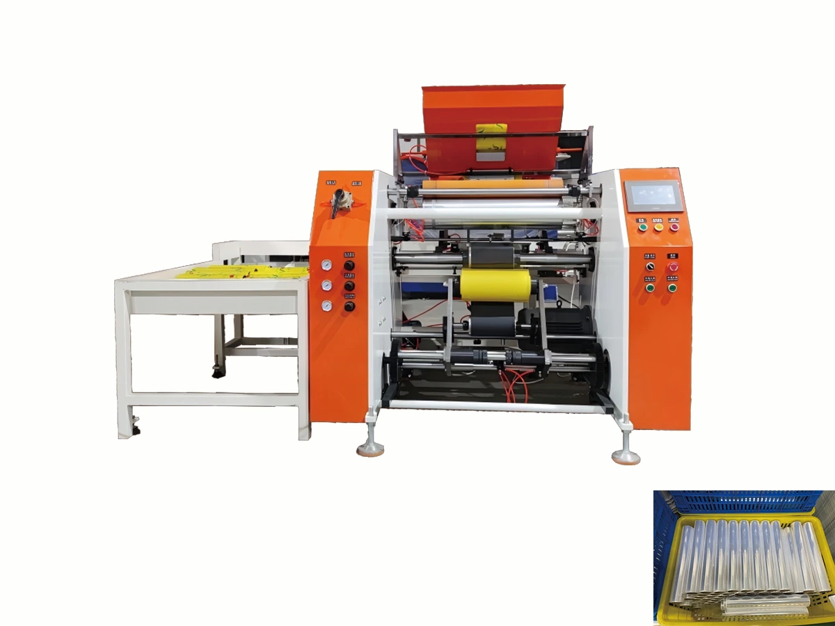 Full-Auto LLDPE Stretch/Cling Film Rewinding Machine 1