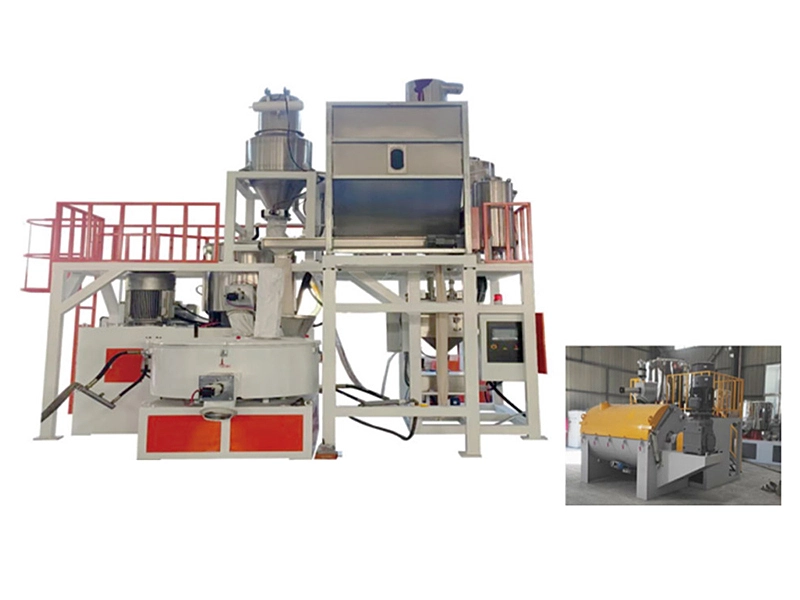 Sistema mezclador de pesaje automático de PVC 1