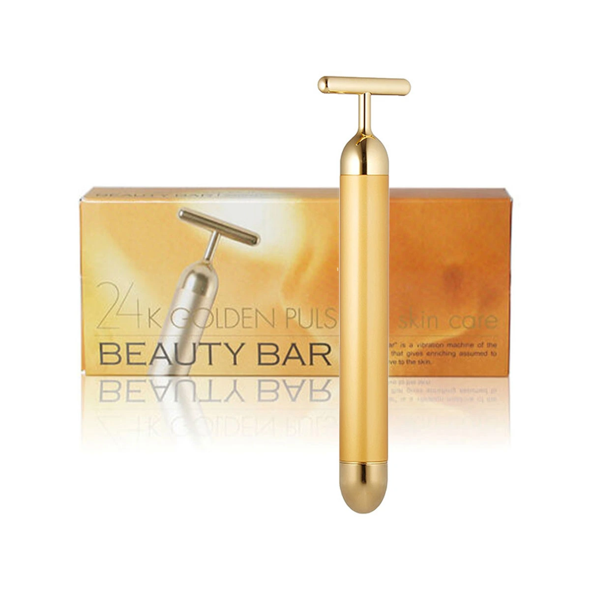 Beauty Bar 24k Golden Pulse Gesichtsmassagegerät 1