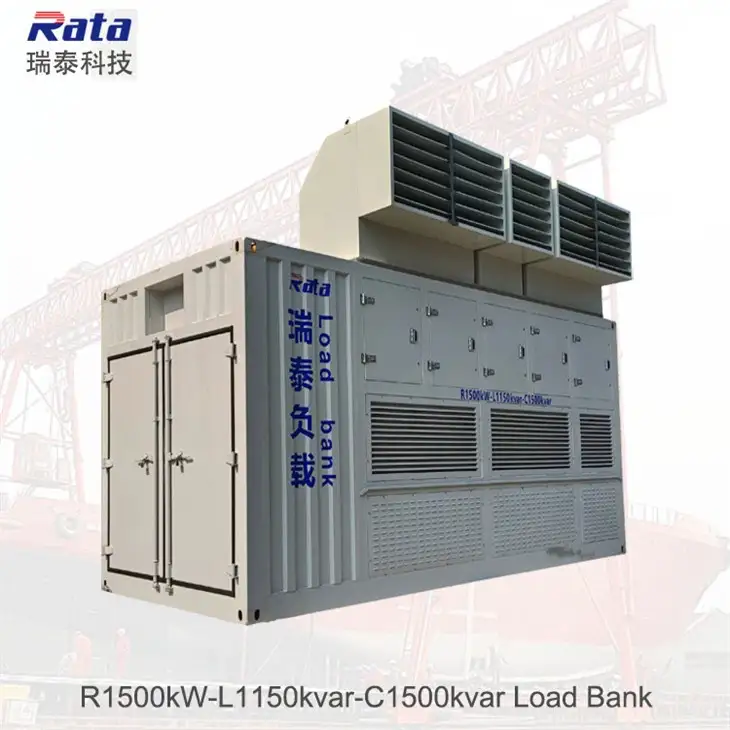 R1500kW/L1150kvar/C1500kvar RLC 부하 뱅크 (UPS 시스템 테스트 및 PDU/전력 분배 시스템용) 1