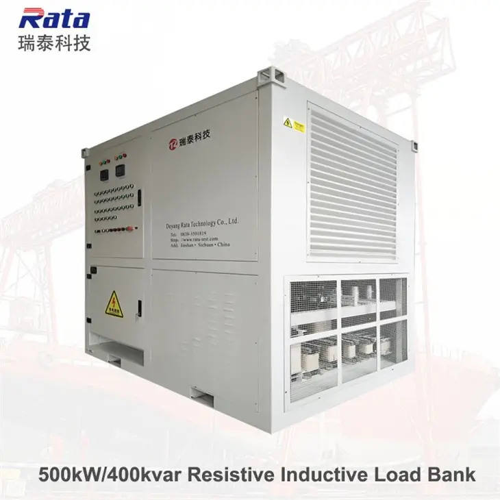 Marine 500kW/375kvar Resistive Inductive Load Bank 1