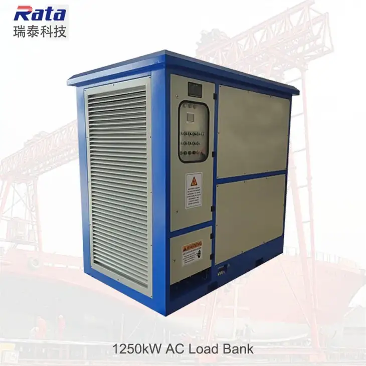 1250kW Resistive Load Bank, AC 3phase Outdoor Design for generator load testing 1
