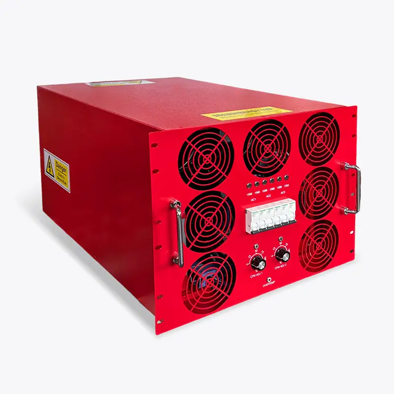 Bank beban rak fasa tunggal 9kW untuk pusat data 1