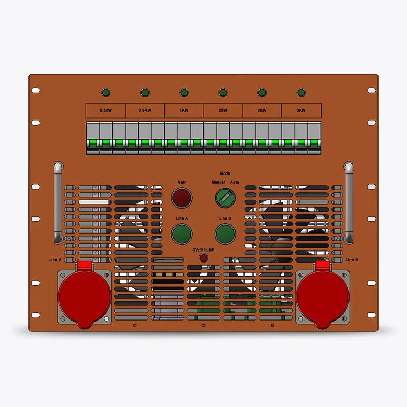 RM-10D 10kW Rack Mounted AC Load Bank 1