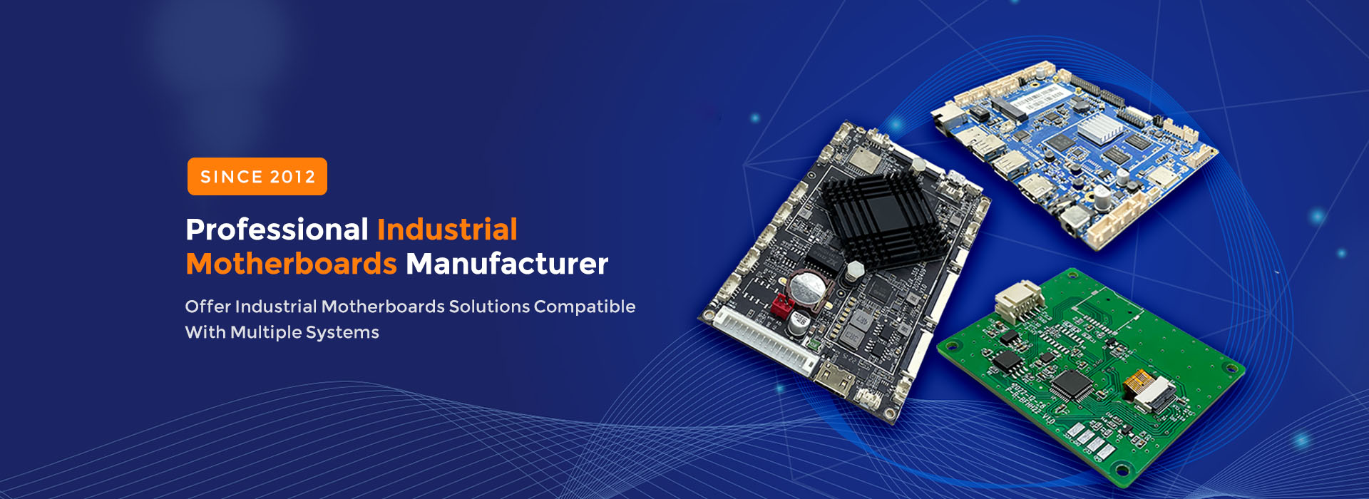 Industrial Motherboards banner图