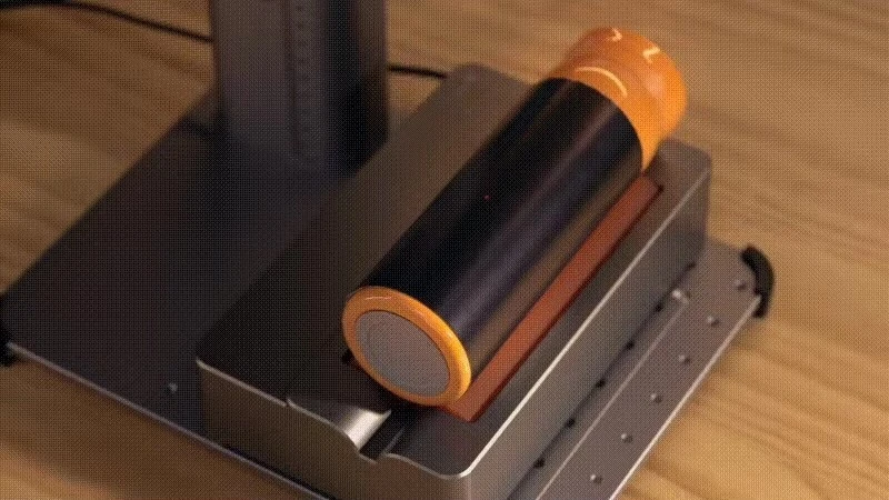 LEM100-3 Laser Marking Machine Precision Engraving with Roller Convenience 1