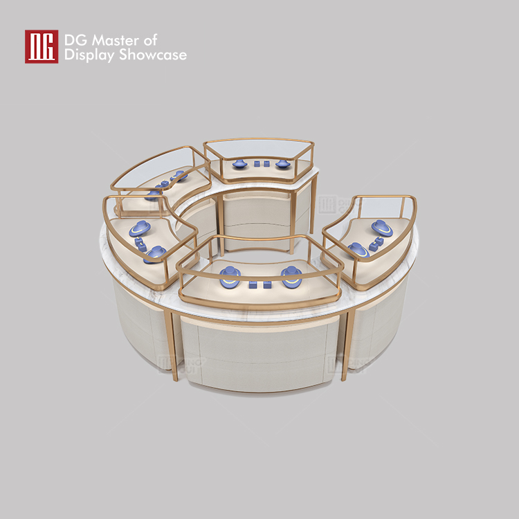 luxury modular display cases factory | DG Display Showcase 7
