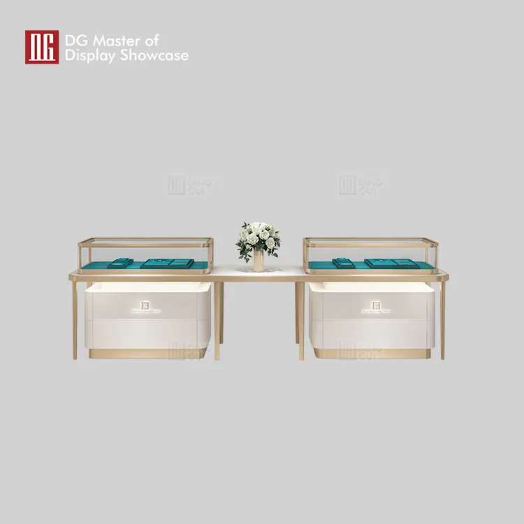 Front Counter Jewelry Display- Fashionable Stainless Steel Showcase 2