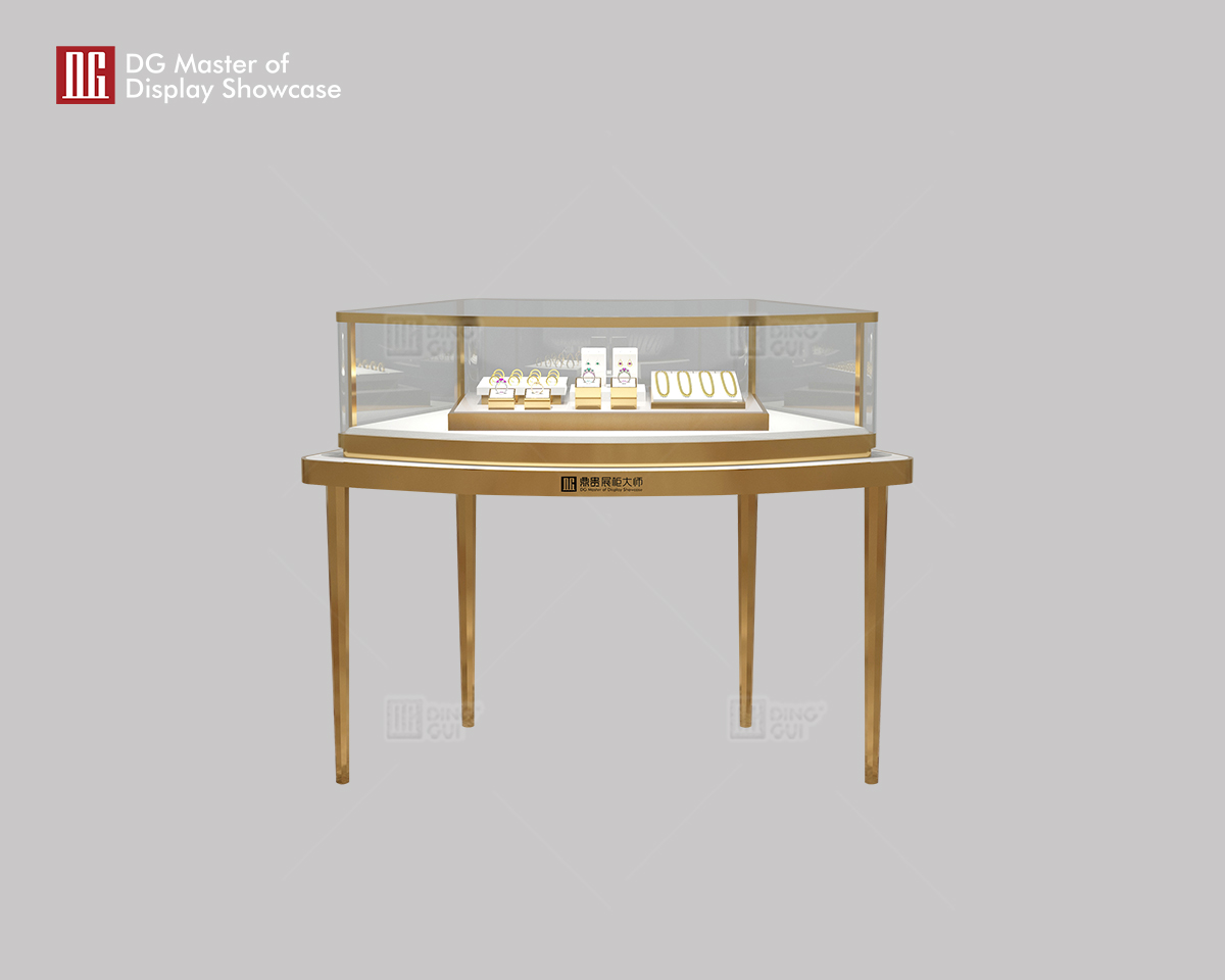 DG showcase customized luxury jewelry watch display counter showcase high-end cabinet manufacturer 6