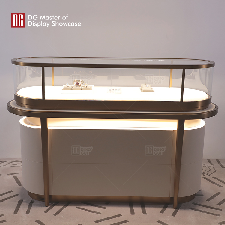 Custom kiosk display cases manufacturer Manufacturer | DG Display Showcase 7