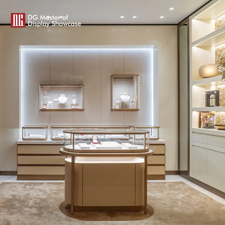 Custom kiosk display cases manufacturer Manufacturer | DG Display Showcase 4