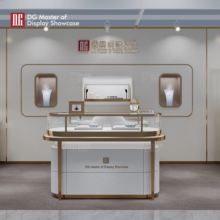 Custom kiosk display cases manufacturer Manufacturer | DG Display Showcase 8