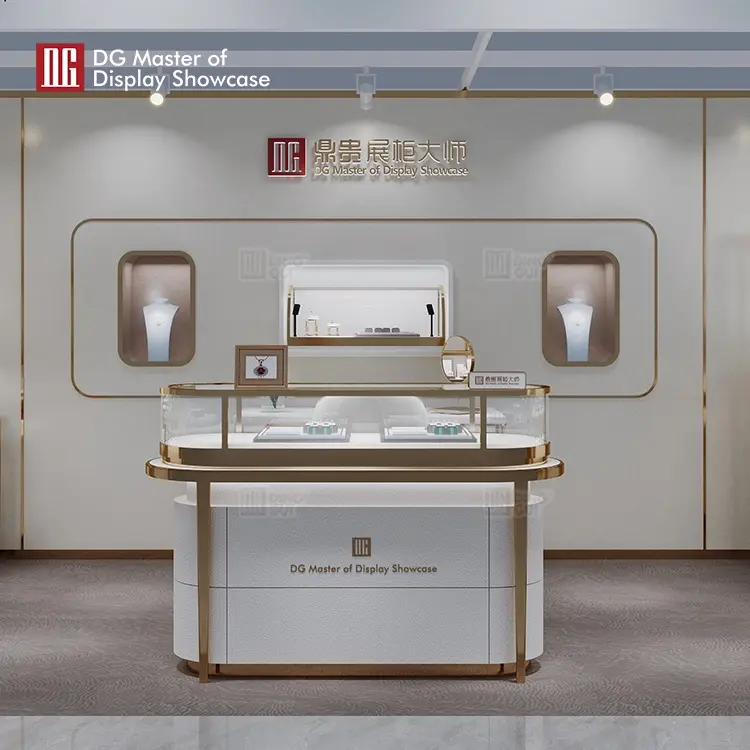 Custom kiosk display cases manufacturer Manufacturer | DG Display Showcase 5