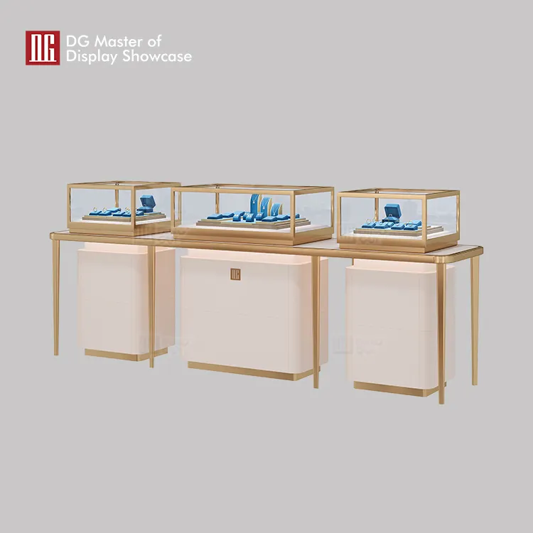 Custom luxury counter supplier Manufacturer | DG Display Showcase 3