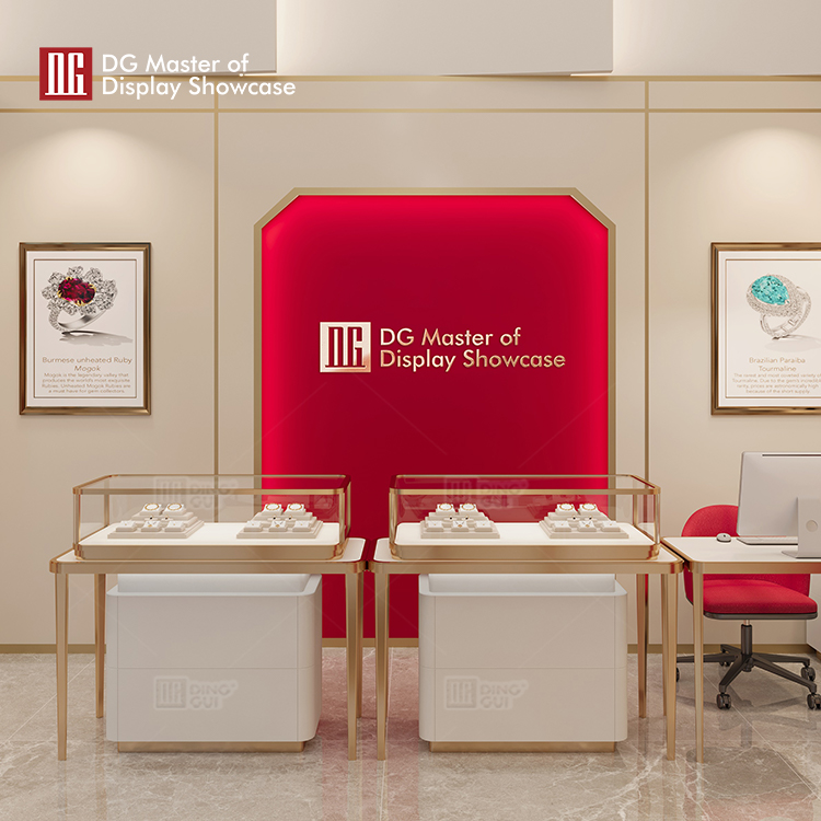 Custom glass fronted corner display cabinet manufacturer Manufacturer | DG Display Showcase 6