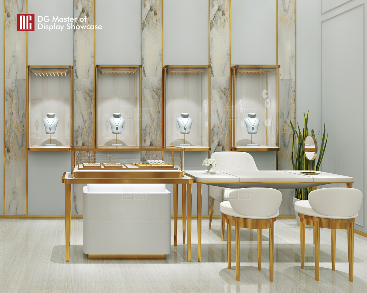 DG New Hot Selling High-end Assemblable Jewelry Watch Display Showcase 9