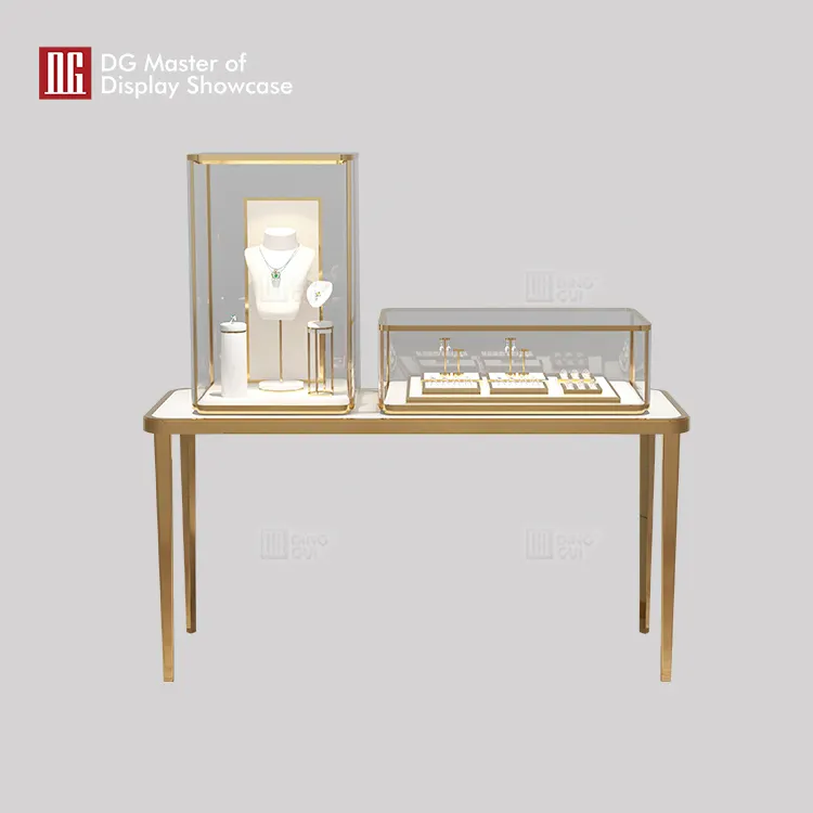 DG Display Showcase | Professional Island Display Counter factory 2