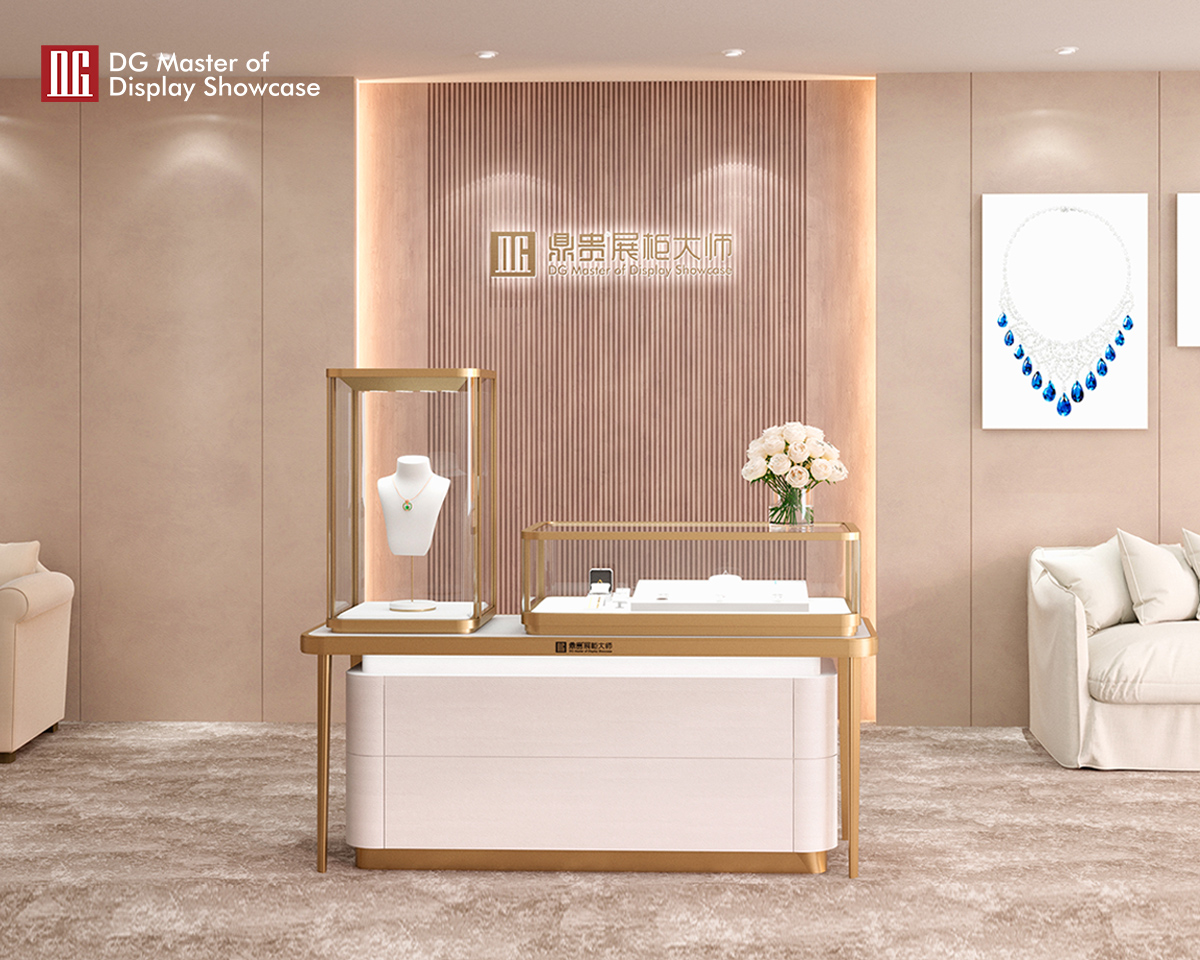 DG Showcase Custom Design Unique Jewelry Watch Display Showcase Manufacturer 9