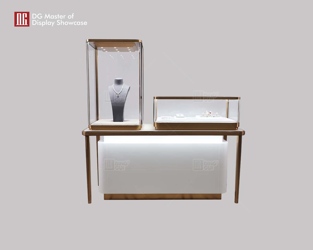 DG Showcase Custom Design Unique Jewelry Watch Display Showcase Manufacturer 8