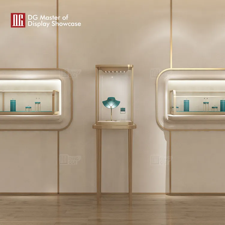 Custom jewellery store design manufacturer Manufacturer | DG Display Showcase 2