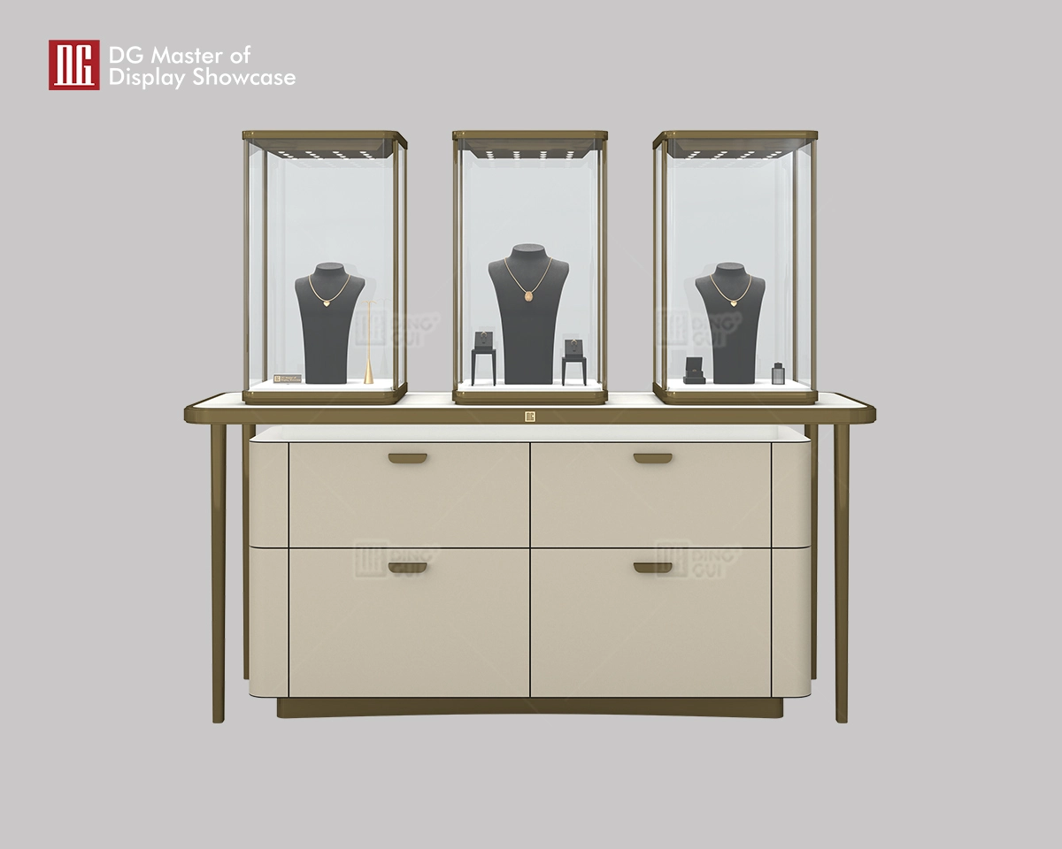 DG Showcase Luxus-Design Schmuck Uhren Display Vitrine Inneneinrichtung 1