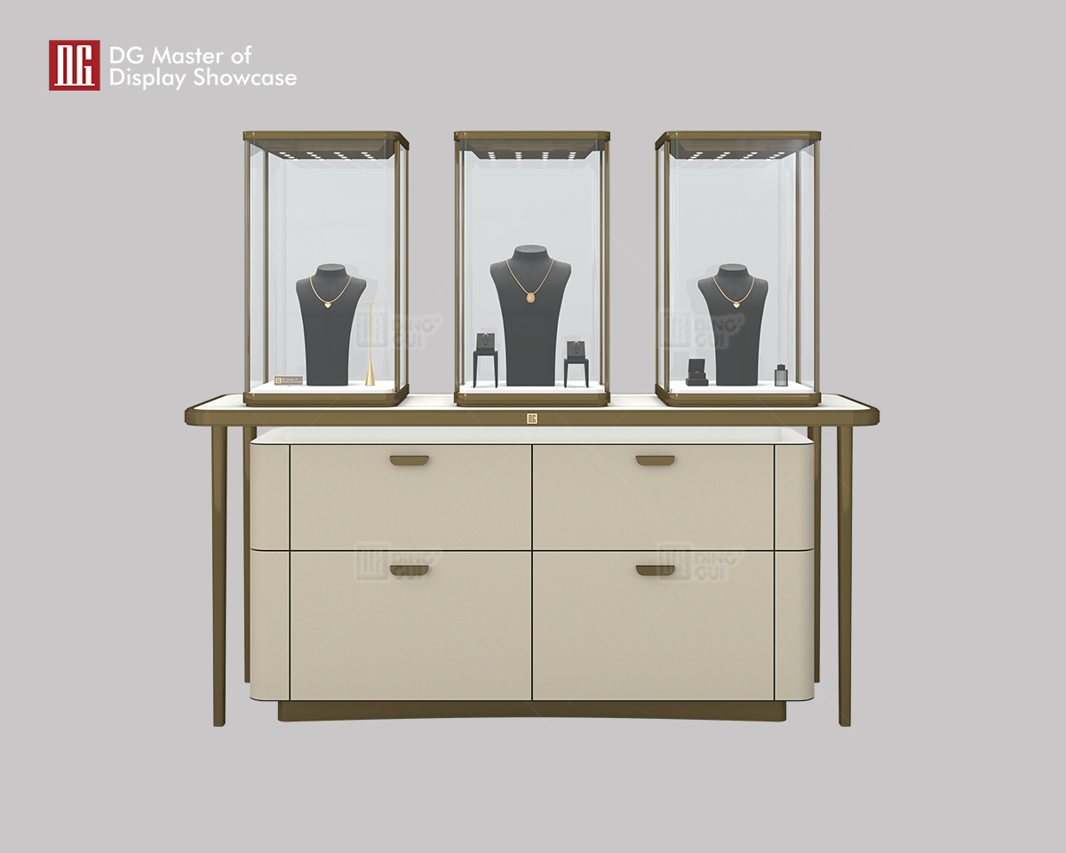 DG Showcase Luxus-Design Schmuck Uhren Display Vitrine Inneneinrichtung 6