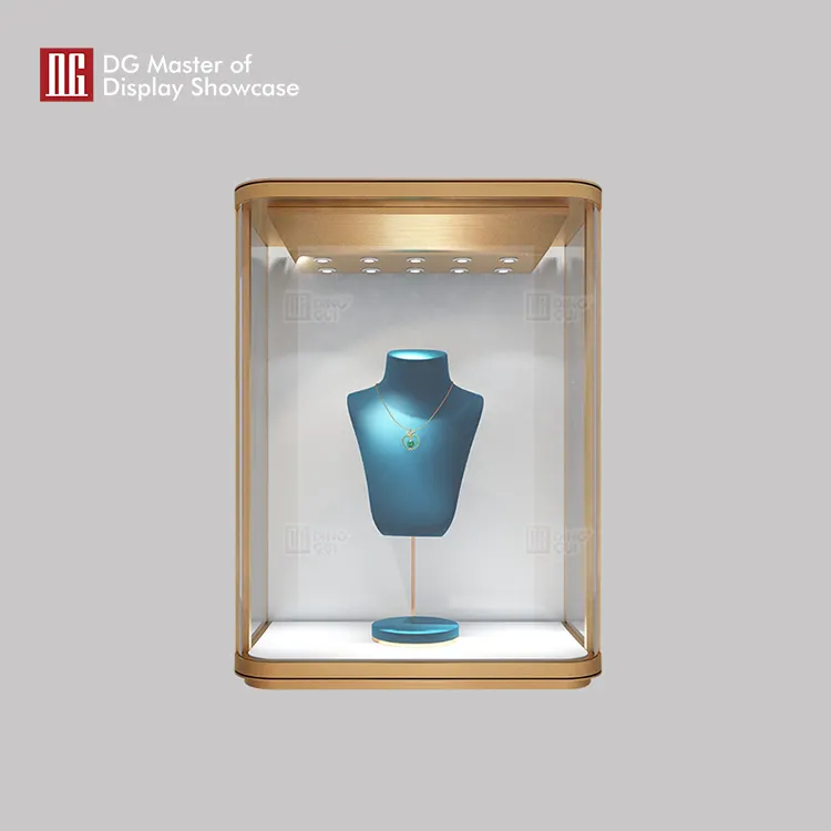 DG Display Showcase | Professional black wall display case factory 2