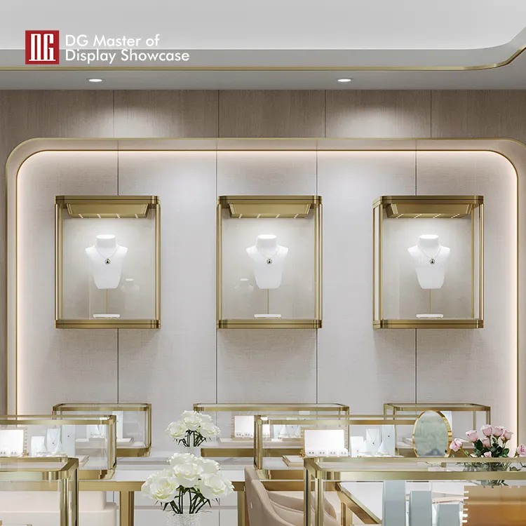 DG Display Showcase | Professional black wall display case factory 3