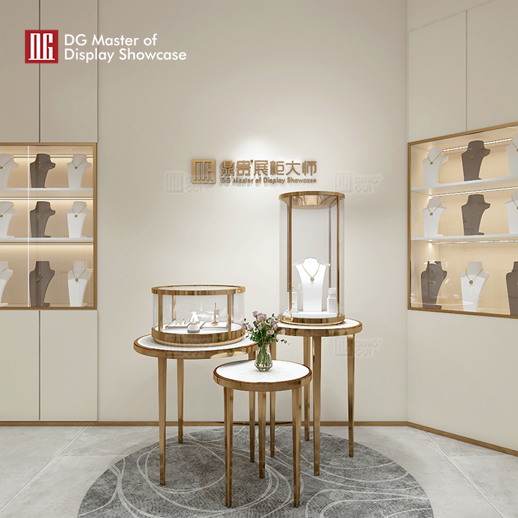 Custom glass front display cabinet manufacturer Manufacturer | DG Display Showcase 7