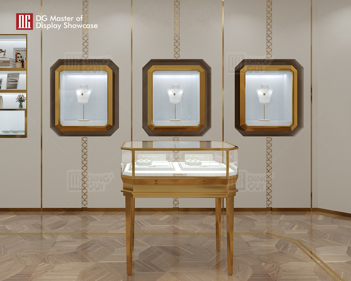 DG Showcase fashion jewelry watch showcase display luxury interior decoration 9
